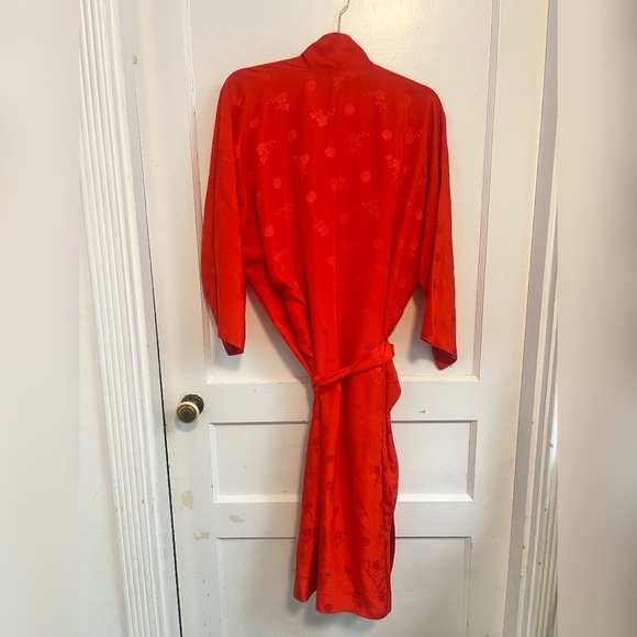 Vintage Ying Tai Ltd Asian Oriental Kimono Silk Robe Size S - Picture 4 of 4